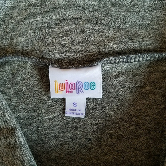 Nwt LuLaRoe maxi skirt gray cotton blend S - Picture 5 of 8